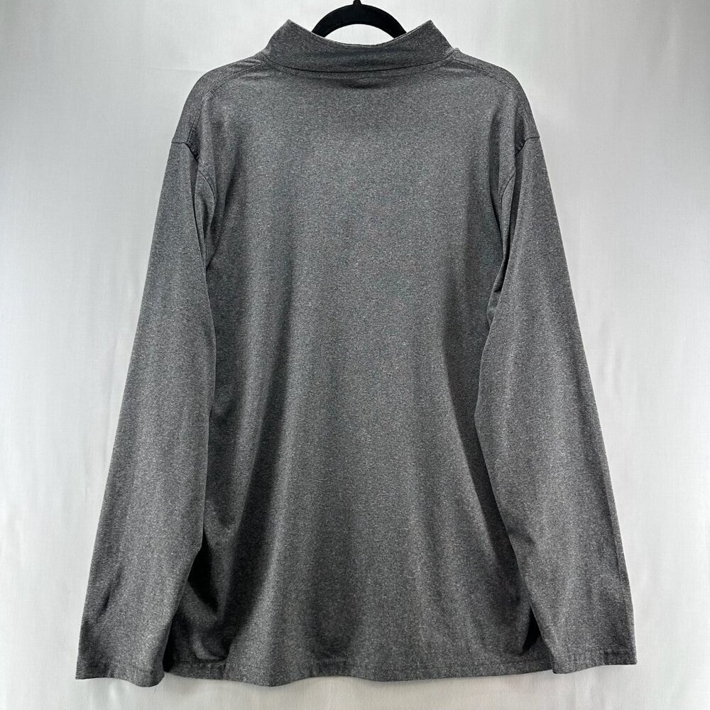 NBA Unk Los Angeles Lakers Shirt Mens Sz XL Quarter Zip Pullover Heathered Gray - Picture 2 of 11